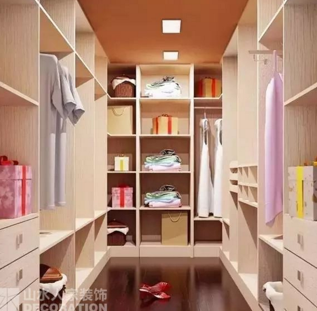 【山水人家裝飾】女人既然有了書房，為什么不能有衣帽間？